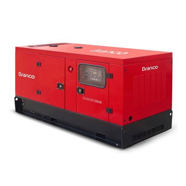 Gerador Branco 32KVA Trifasico